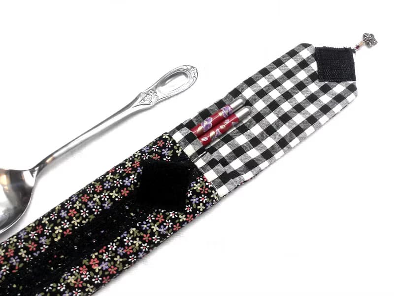 餐具組隨身收納袋 筷套~獨特設計手工縫製F03-11