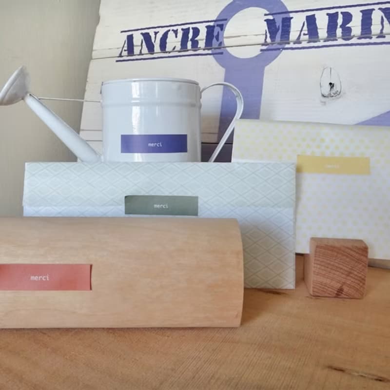 MERCI貼紙-不殘膠裝飾包裝貼紙-文具包裝-手帳貼紙