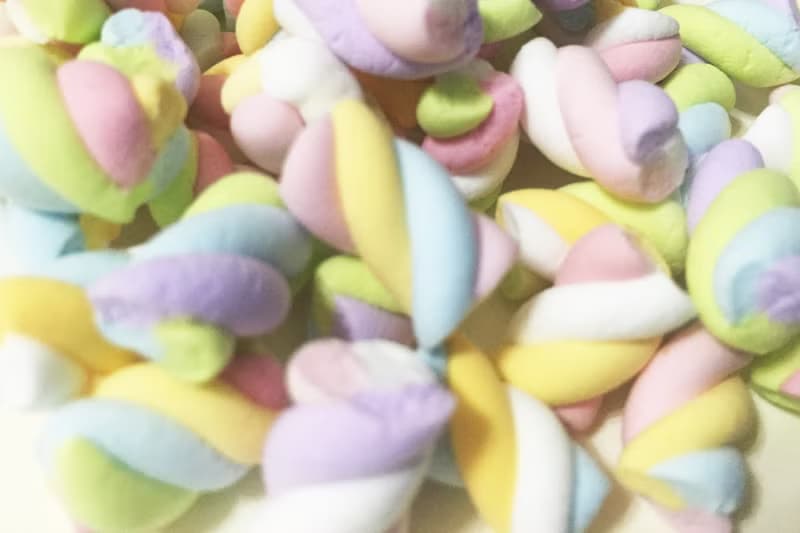 棉花糖耳環組(白黃綠配色)(兩個一組)(可改耳夾式)