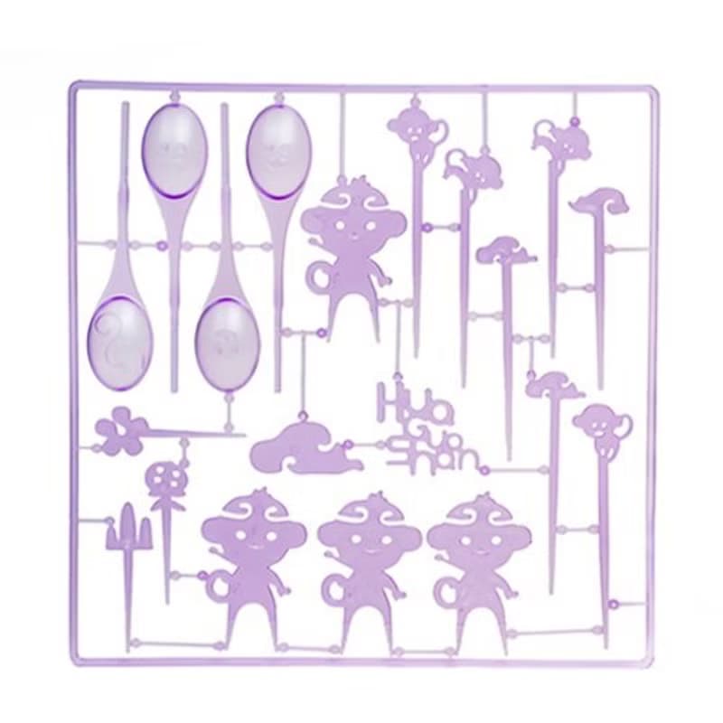 【Dot Design】花果叉-紫色