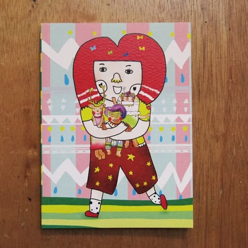 微型格線內頁筆記本-Together  我們在一起