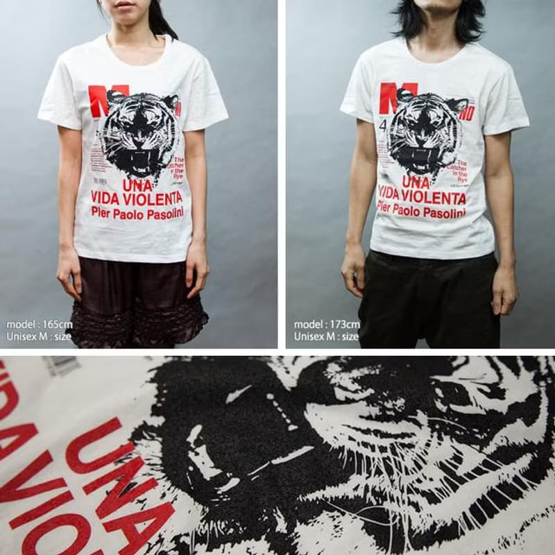 雑誌　暴力的な生活　おもしろ デザインTシャツ　ユニセックスXS〜XLサイズ　Tcollector
