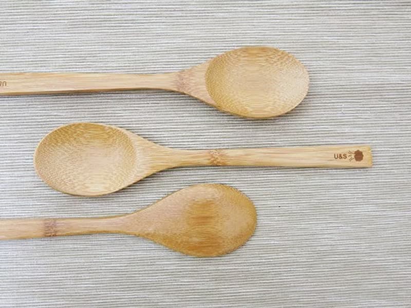 大好。湯匙 竹製餐具