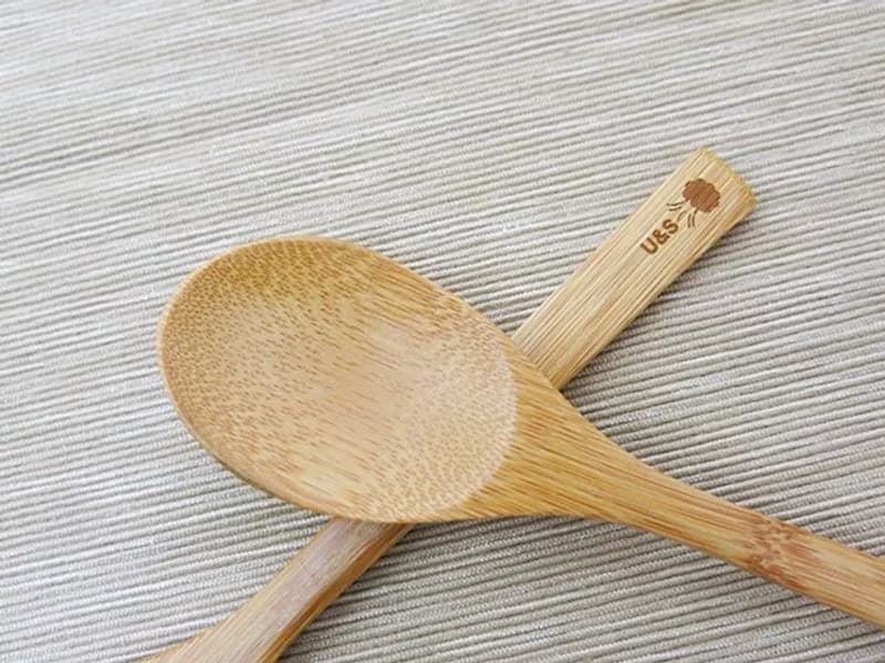 大好。湯匙 竹製餐具