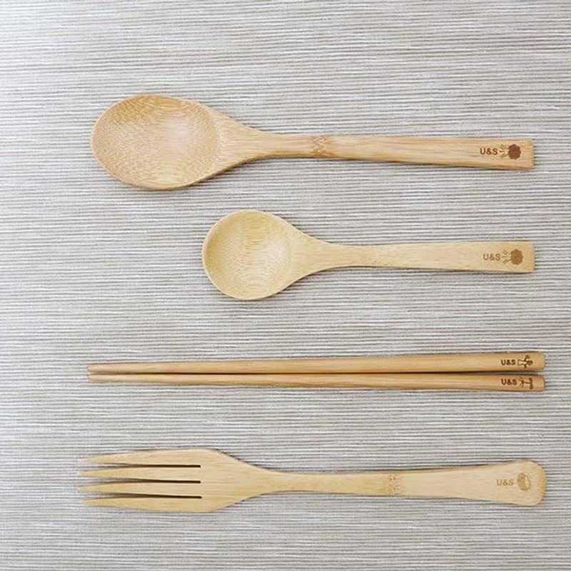 大好。湯匙 竹製餐具