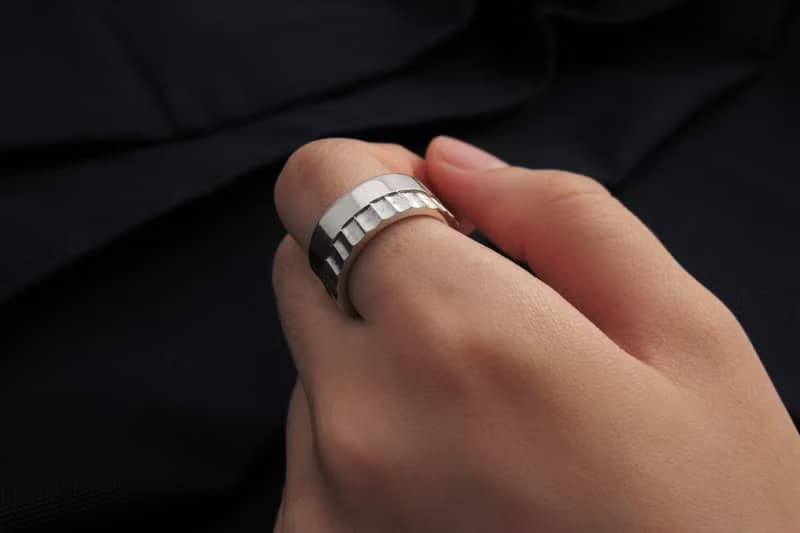 手工造型戒 U-Ring 925純銀戒指 男生戒指