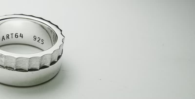 手工造型戒 U-Ring 925純銀戒指 男生戒指