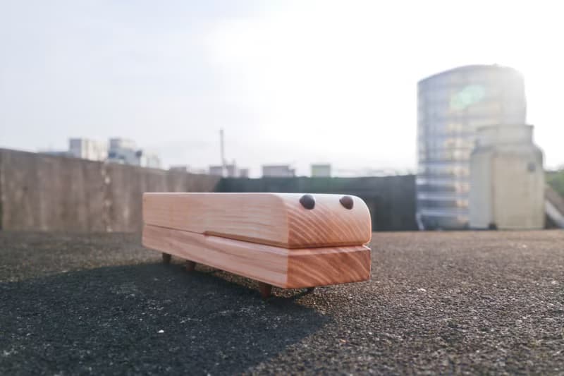 摩咕蟲 實木筆盒 禮物 文具