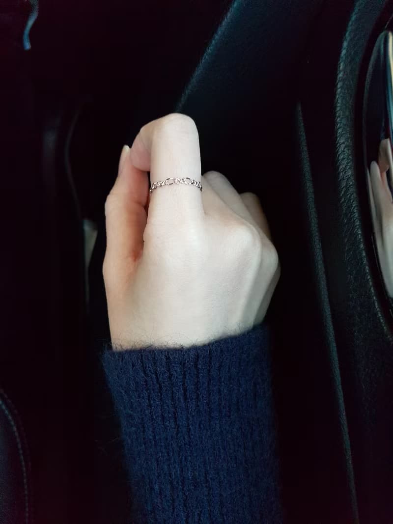 扭轉 裸鍊 鍊戒
