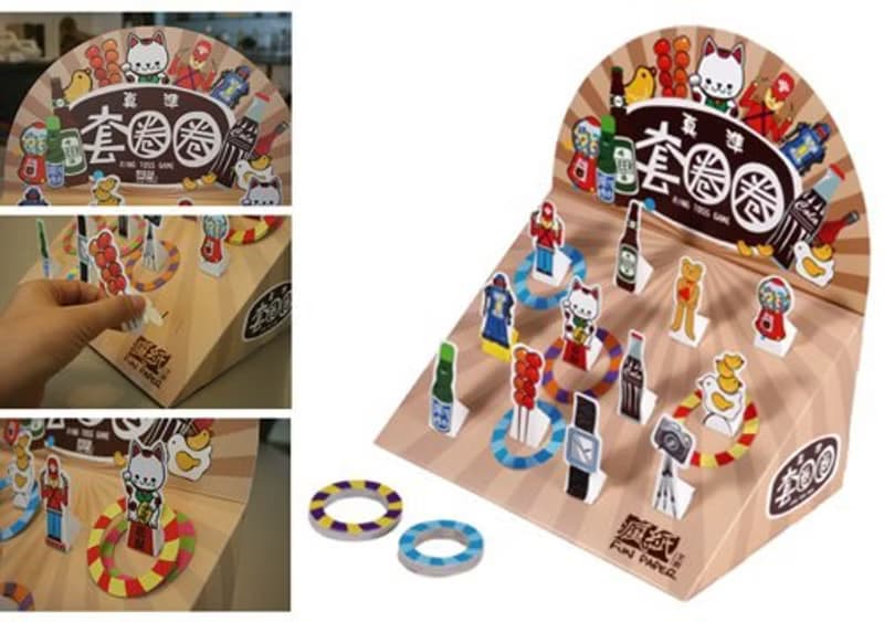 Rings Toss(S) 真準套圈圈(小) | 台灣夜市兒童復古童玩的回憶。