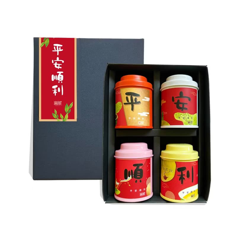 公益禮盒【平安順利】無藏綜合四入小茶禮 交車禮 入厝禮 開幕禮