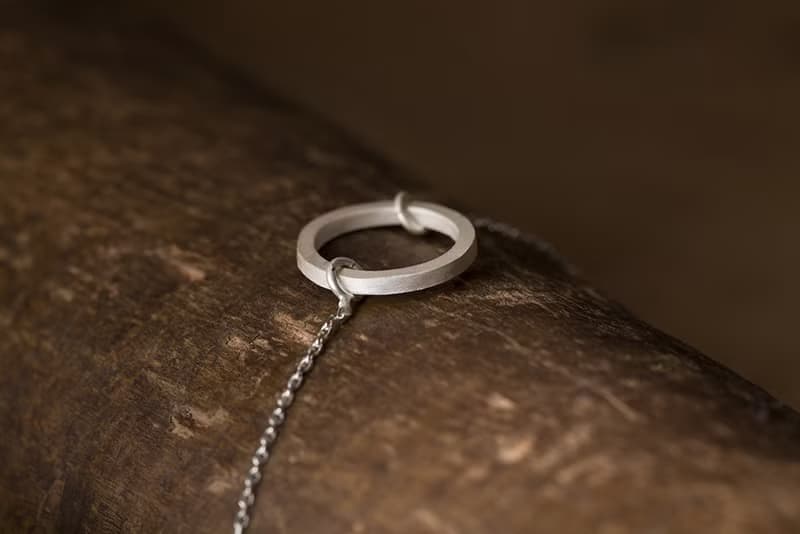 Circular 迴圈 純銀手鍊 925 Silver Bracelet