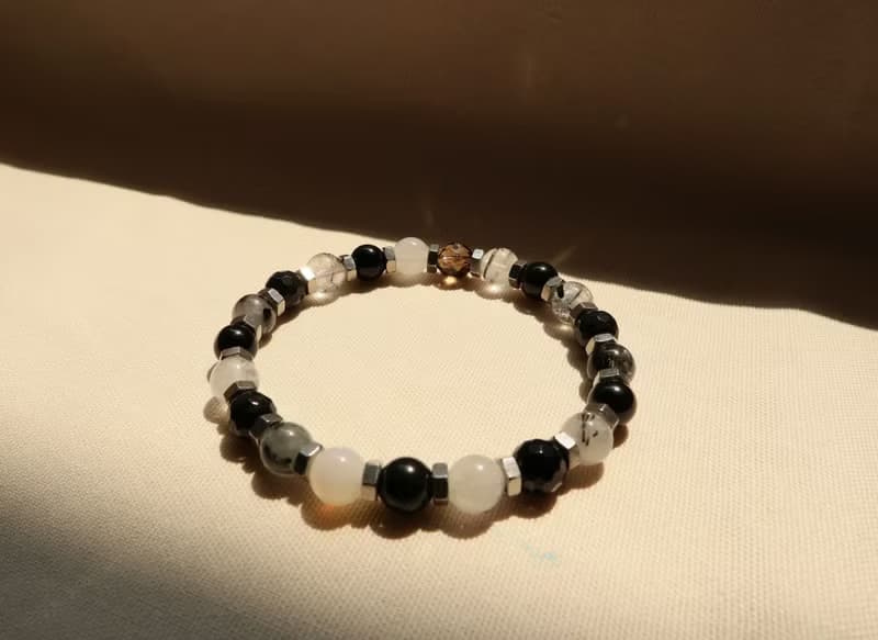 圓氐  Bright & Shadow  妳與我男款手環