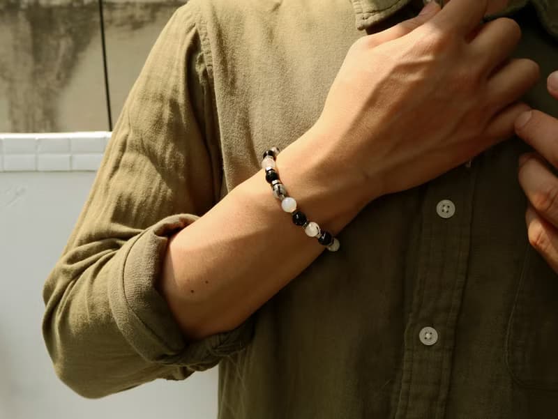 圓氐  Bright & Shadow  妳與我男款手環