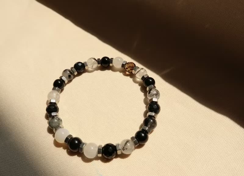 圓氐  Bright & Shadow  妳與我男款手環