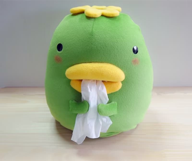 Bucute讓人想一直抽的/面紙套/面紙盒/全球限量/河童/100%手工交