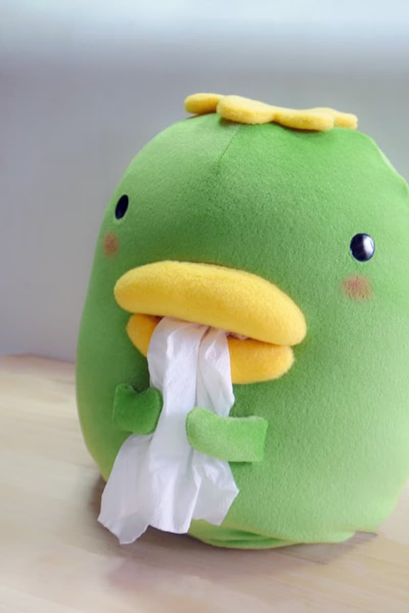 Bucute讓人想一直抽的/面紙套/面紙盒/全球限量/河童/100%手工交
