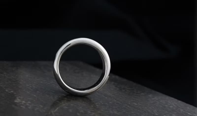 手工造型戒 B-Ring 925純銀戒指 男生戒指