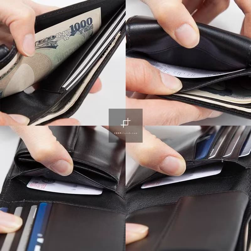 Sticker traces Bi-fold wallet Tcollector