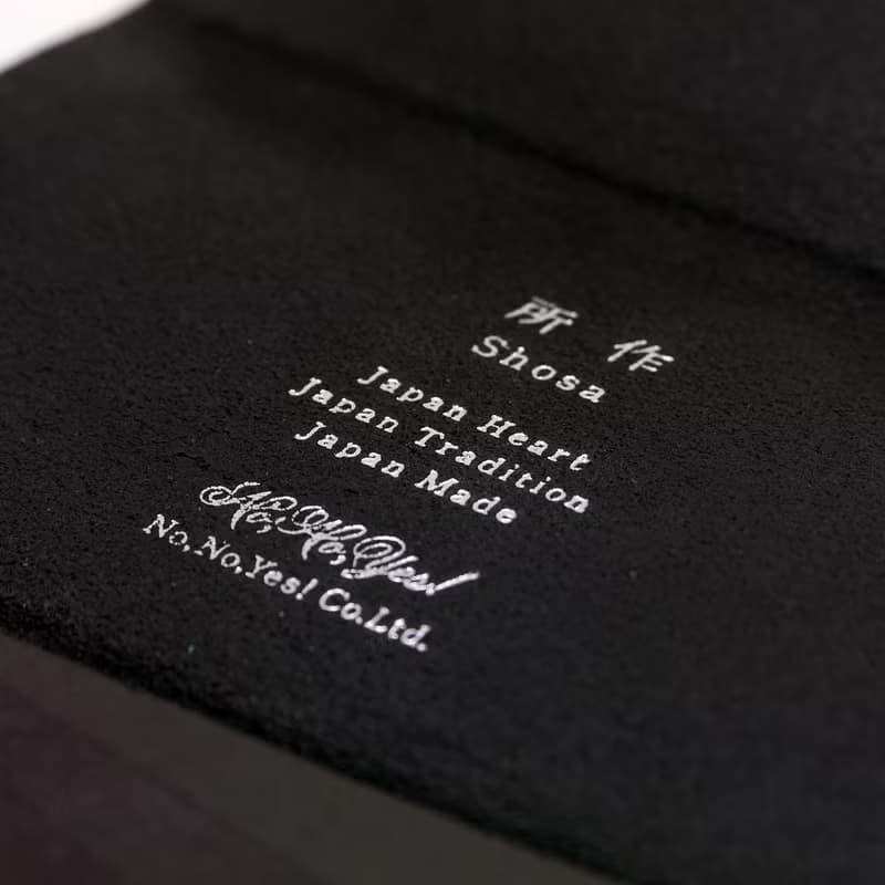 日本手工 所作Shosa 長夾 - 簡約基本款/黑