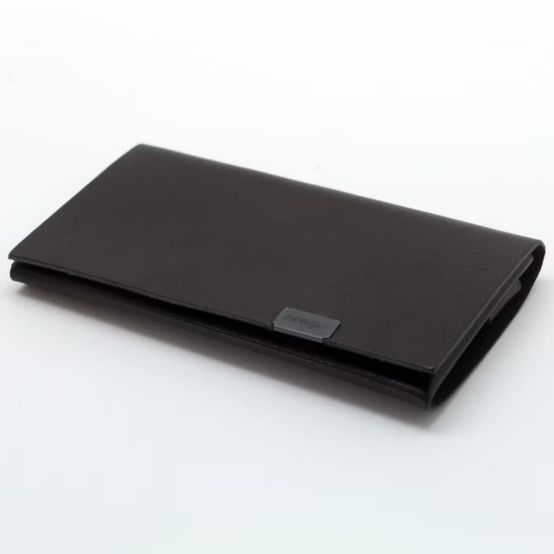 日本手工 所作Shosa 長夾 - 簡約基本款/黑