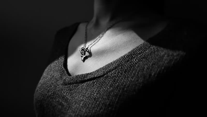 antlers f necklace_鹿角f項鍊 | 聖誕節禮物 麋鹿 個性項鍊