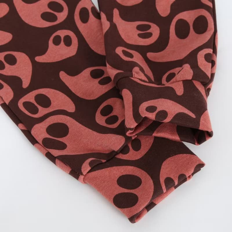 【瑞典童裝】有機棉長褲6M至8歲 小精靈橘紅