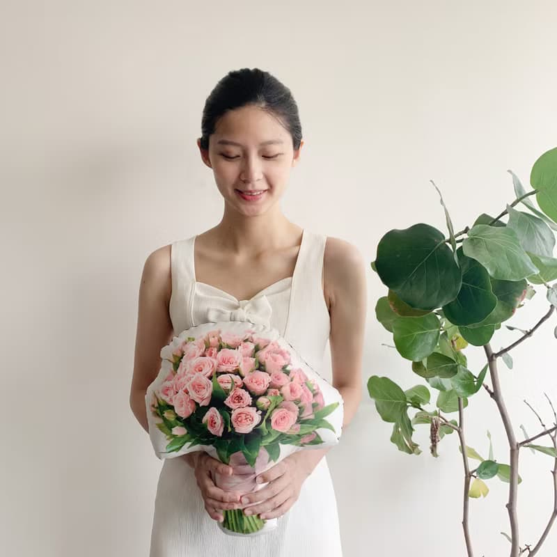 【捧花抱枕系列A】捧花抱枕 / 花椰菜抱枕 / 蔬菜抱枕 / 復古捧花
