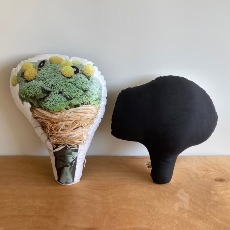 【捧花抱枕系列A】捧花抱枕 / 花椰菜抱枕 / 蔬菜抱枕 / 復古捧花