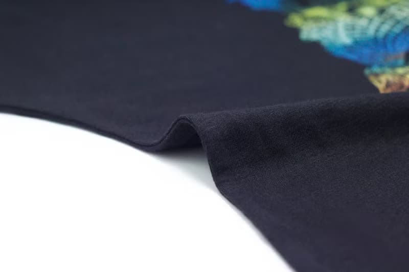 女裝手感短版上衣 / T-shirt - 心靈之圖系列旅行記憶 ( 黑色 )