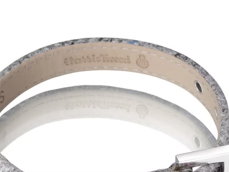 H&S 軒尼詩父子 尺寸L - 三色 哈里斯羊毛真皮項圈