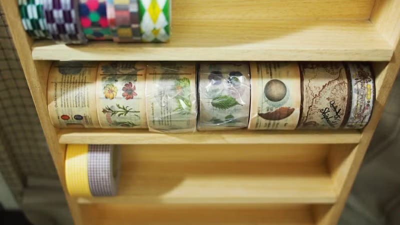 紙膠帶架子/紙膠帶架-底部改板(聖誕節/交換禮物/原木)