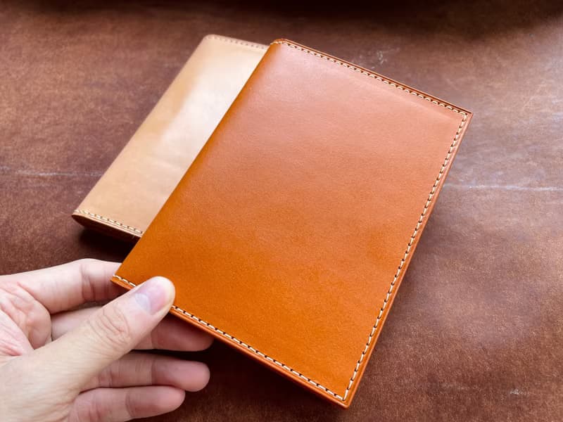 【VULCAN 護照夾】Passport holder 義大利薄蠟植鞣革 可加購壓印