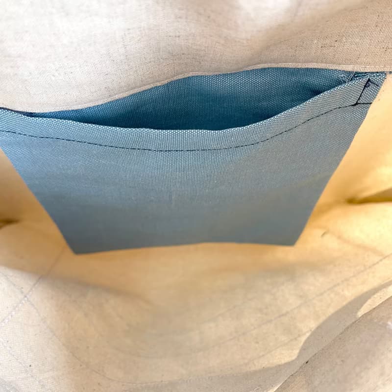 縫線單行簿, 厚帆布布袋, R, S 全人手製Tote Bag
