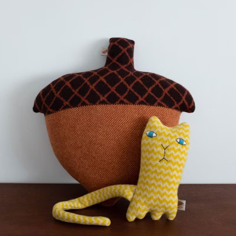 Ziggy Cat 純羊毛玩偶 | Donna Wilson