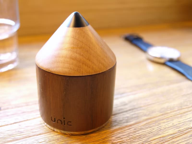 Unic原木鉛筆造型磁力收納盒