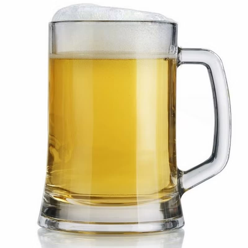500cc【無鉛黃金啤酒杯】Pasabahce 夏日乾杯