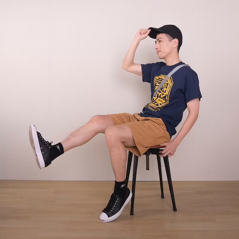 復古T-shirt-愛用國貨(藏青色)