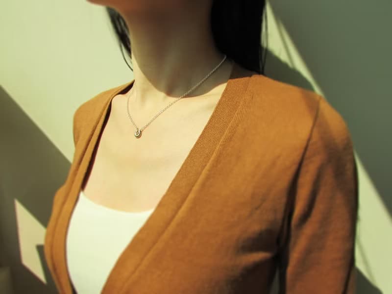 【畢業禮物】horseshoe f necklace_馬蹄鐵f項鍊 | 小幸運 好運