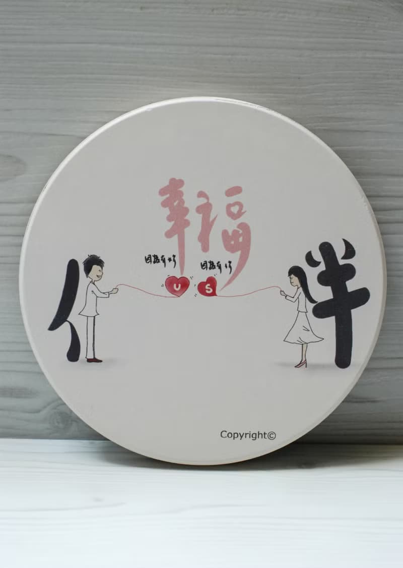 吸水杯墊-伴