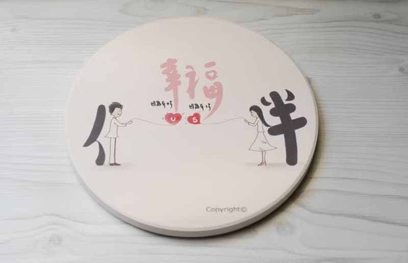 吸水杯墊-伴
