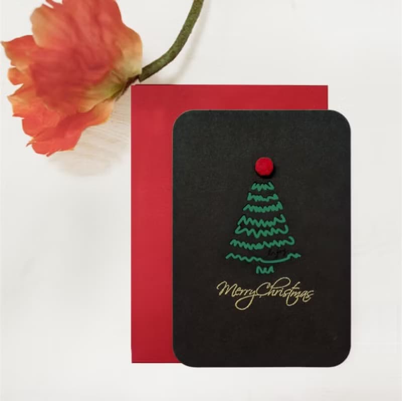 聖誕卡Merry Chirstmas 交換禮物  萬用卡片 紀念卡