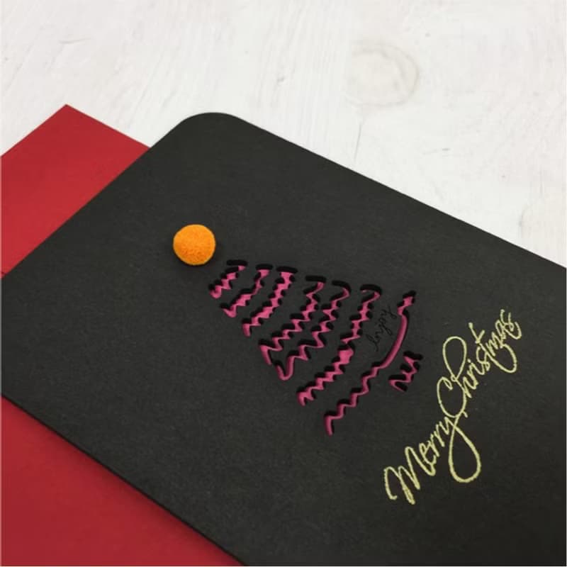 聖誕卡Merry Chirstmas 交換禮物  萬用卡片 紀念卡