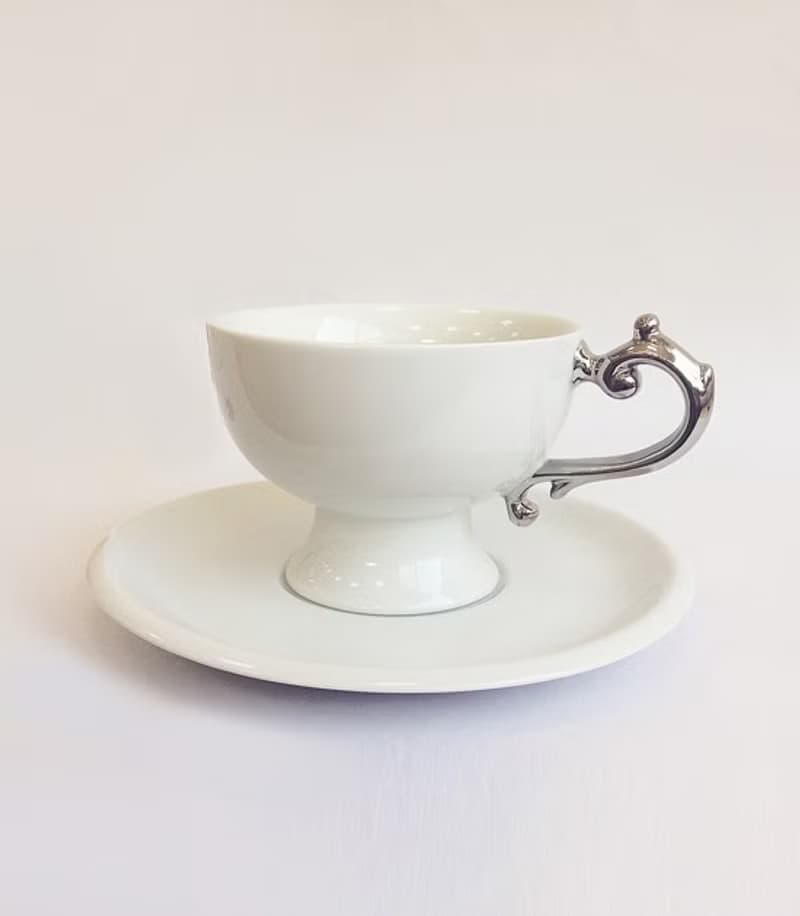 雪地裡的溫暖小熊-許願杯 杯盤組 咖啡杯 下午