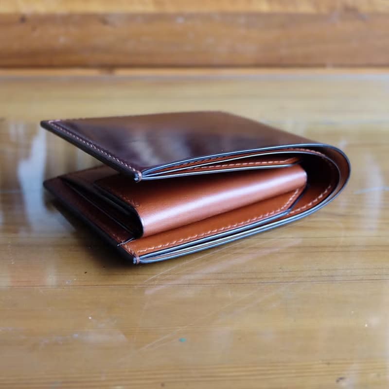 MILDY HANDS - SW01COIN 馬臀皮短夾 Horween shell cordovan