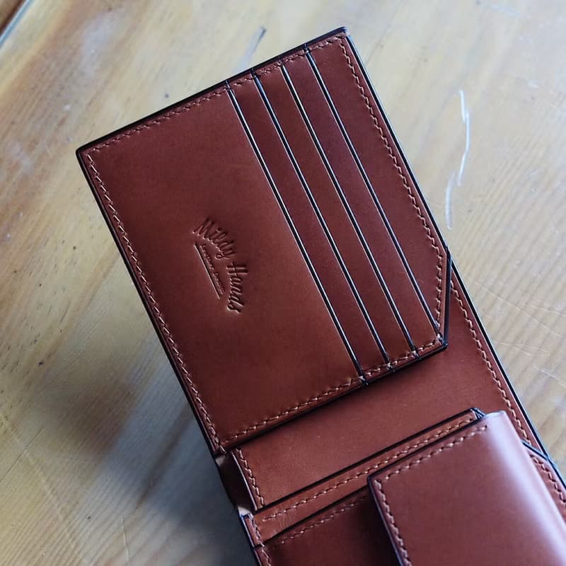 MILDY HANDS - SW01COIN 馬臀皮短夾 Horween shell cordovan