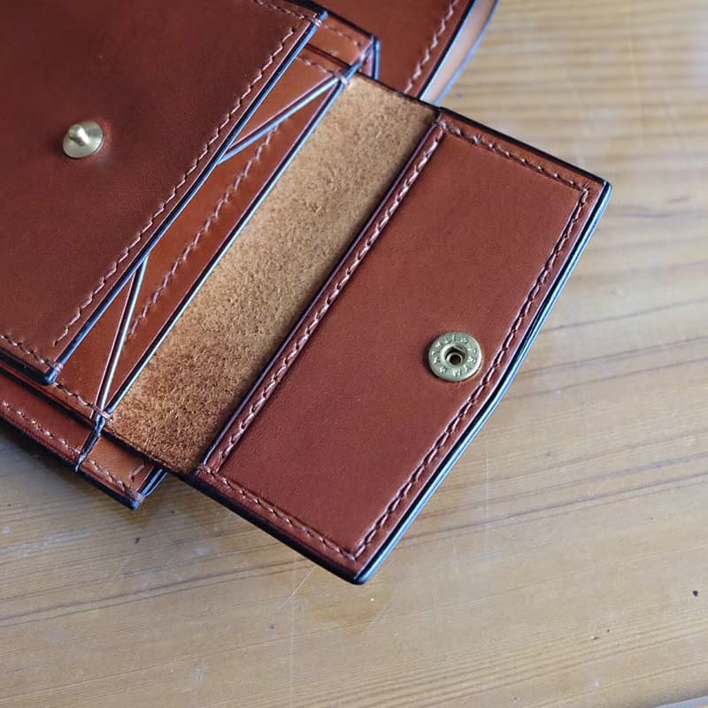 MILDY HANDS - SW01COIN 馬臀皮短夾 Horween shell cordovan