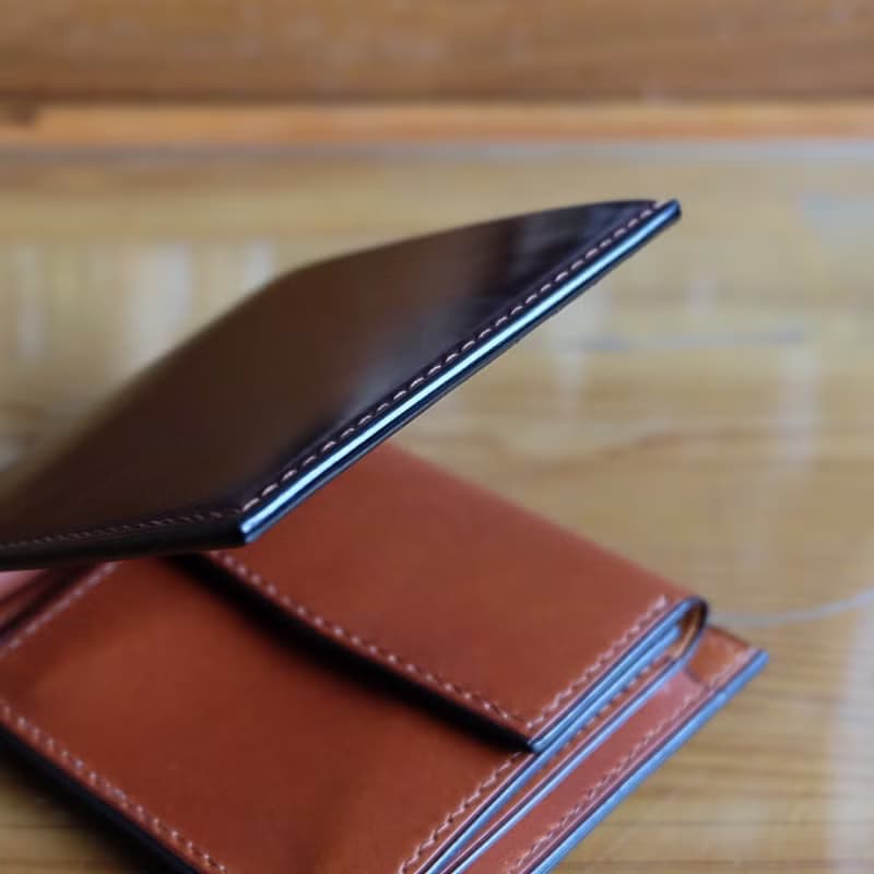 MILDY HANDS - SW01COIN 馬臀皮短夾 Horween shell cordovan