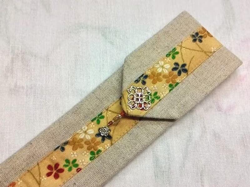 餐具組隨身收納袋 筷套F02-017~獨特設計手工縫製