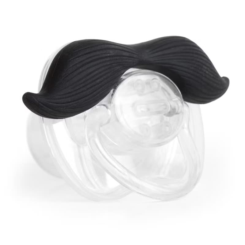 美國Hipsterkid紳士鬍嬰兒奶嘴BPAFree萬聖節彌月禮生日禮周歲禮